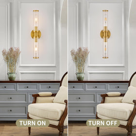 Rayogale bathroom-friendly wall sconce with corrosion-resistant finish