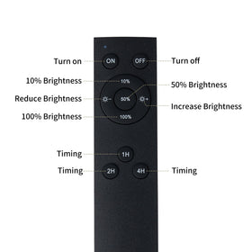 Rayogale dimmable sconce from 10 to 100 percent brightness