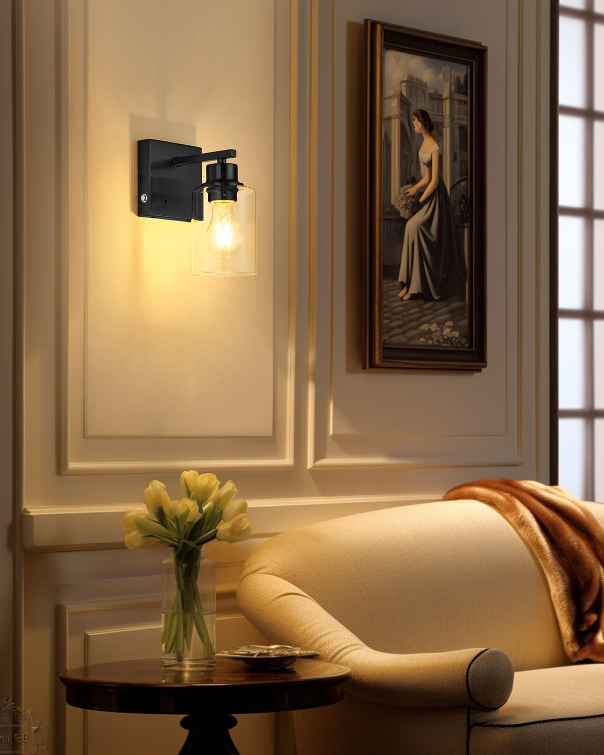 Rayogale two E26 bulbs included in the wall sconce package.