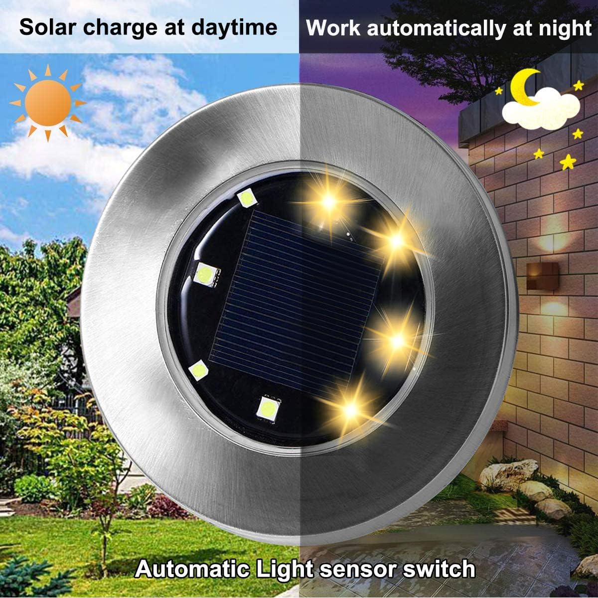 Rayolon ground light showing quick, tool-free installation