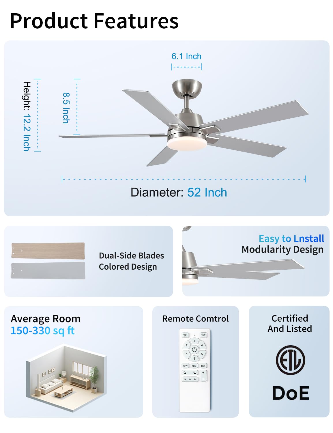 Rayqueen reversible airflow feature for year-round comfort