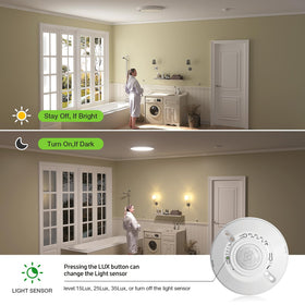 RAYZEEK adjustable time delay and light sensitivity cater to different needs.
