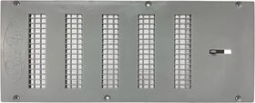 RazAir Foundation Vent front view shows durable weatherproof ABS construction.