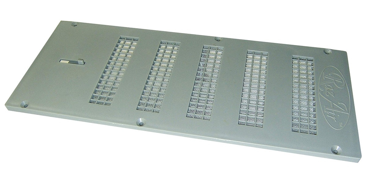 RazAir Foundation Vent damper closed demonstrates weather protection for severe conditions.