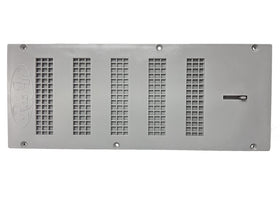 RazAir Foundation Vent damper open illustrates active ventilation for crawl spaces.