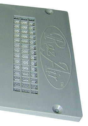 RazAir Foundation Vent paintable ABS surface allows exterior color matching.