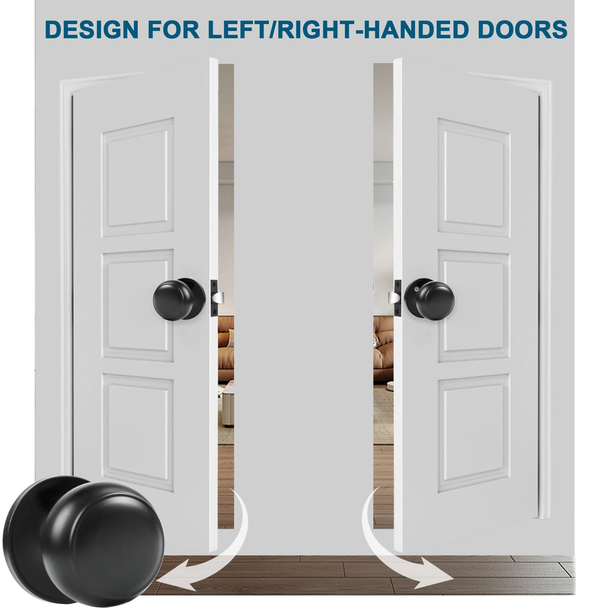 RAZCC easy installation steps graphic for quick door upgrades
