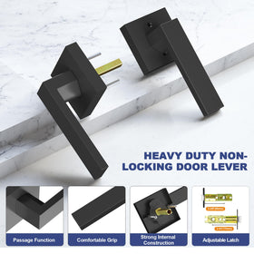 RAZCC heavy-duty zinc alloy construction for long-term interior use