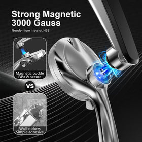 Razime fixed rain shower head delivering wide rainfall coverage.