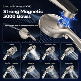 Razime magnetic docking bracket securely holds the handheld when not in use