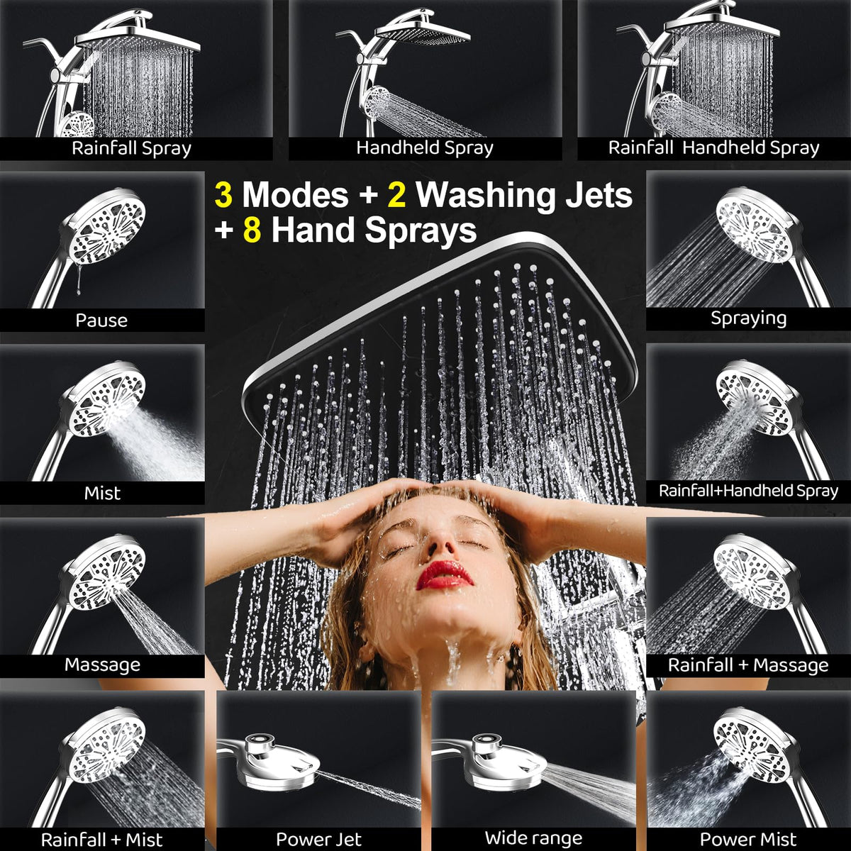 Razime self-cleaning nozzles help prevent buildup and maintain flow.