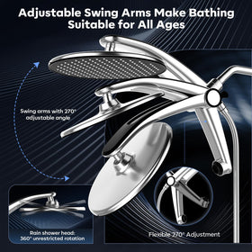 Razime self-clean nozzles reduce buildup for steady flow