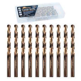 RCINDUS cobalt drill bit 5/16-inch pack for precise metal drilling