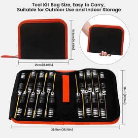RCpow ergonomic anti-slip handles shown for comfortable, precise use
