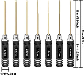 RCpow 2.0mm hex driver handling a hex screw