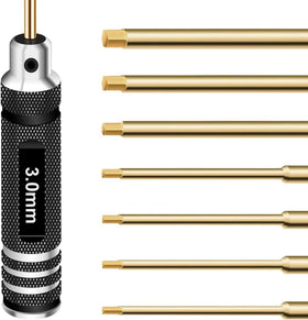 RCpow 2.5mm hex driver demonstrating durable tip for RC tasks