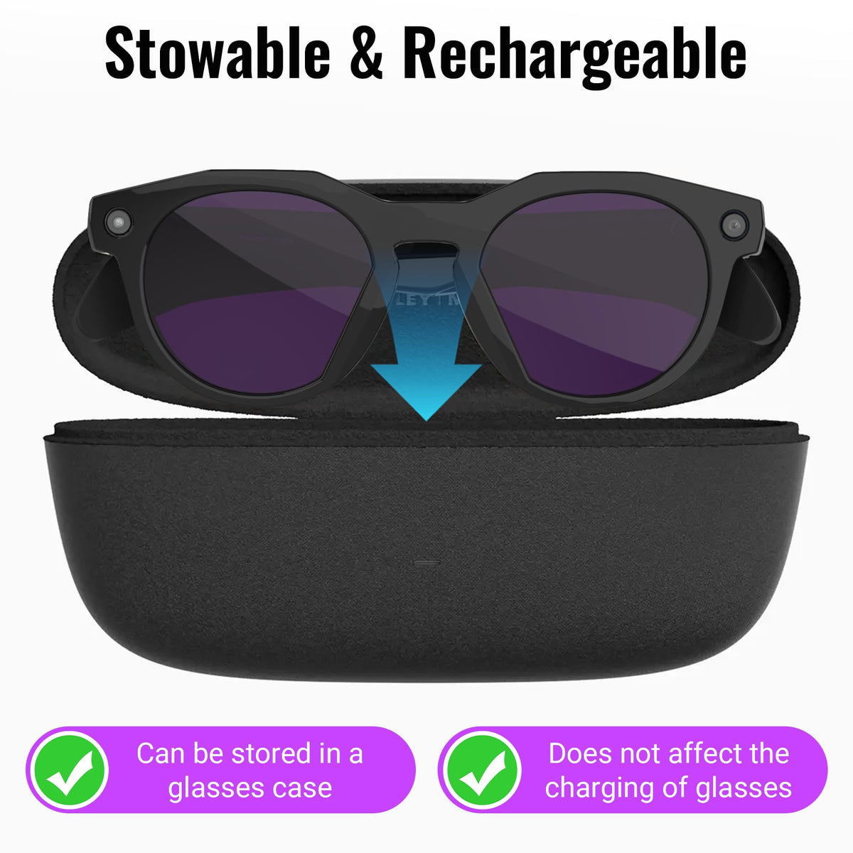 Color-variant RCstyle HiBloks grip matching Oakley frames in black