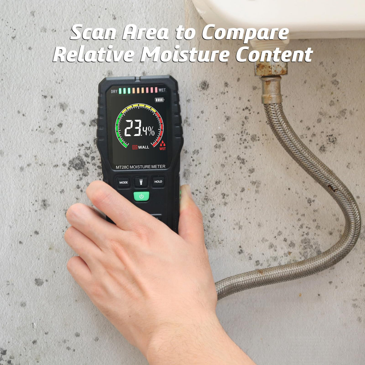 RDINSCOS audible alarm signals moisture alert
