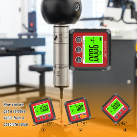 RDINSCOS 4-sided digital protractor for quick angle checks