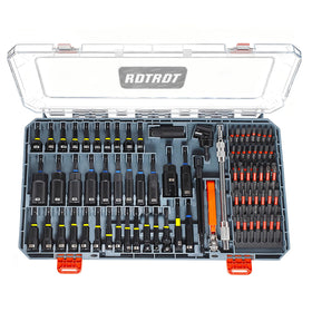 RDTRDT 86-piece magnetic nut driver set ready for versatile, all-in-one tasks.