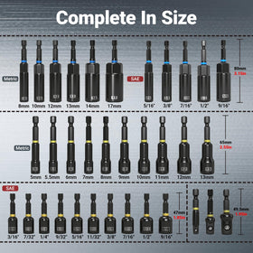 RDTRDT drill extensions and bit holders enable deep access in tight spaces