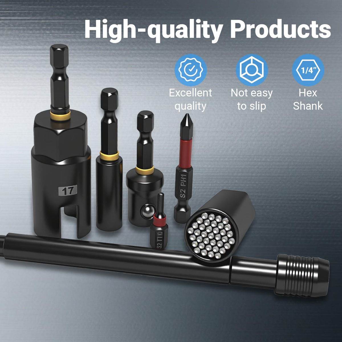 RDTRDT heavy-duty case with size markings keeps components organized