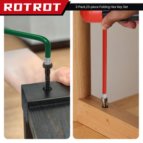 RDTRDT industrial-grade set offers durable performance for professional repairs.