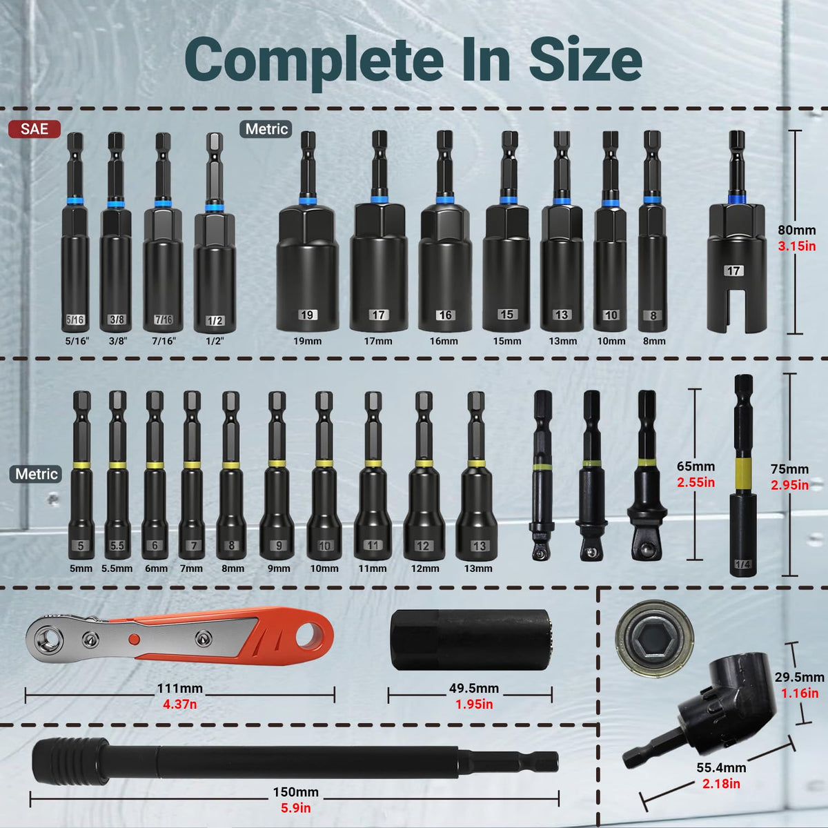 RDTRDT industrial magnets keep screws secure during impact driving.