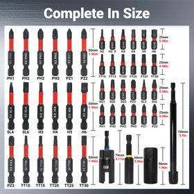 RDTRDT metric and SAE nut drivers with socket adapters for versatile repairs
