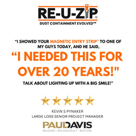 RE-U-ZIP zipper compatibility for flexible access options