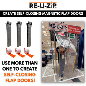 RE-U-ZIP mounting strip refills ready for quick upgrades