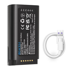 REACELL E340 battery charging via USB-C for quick top-ups