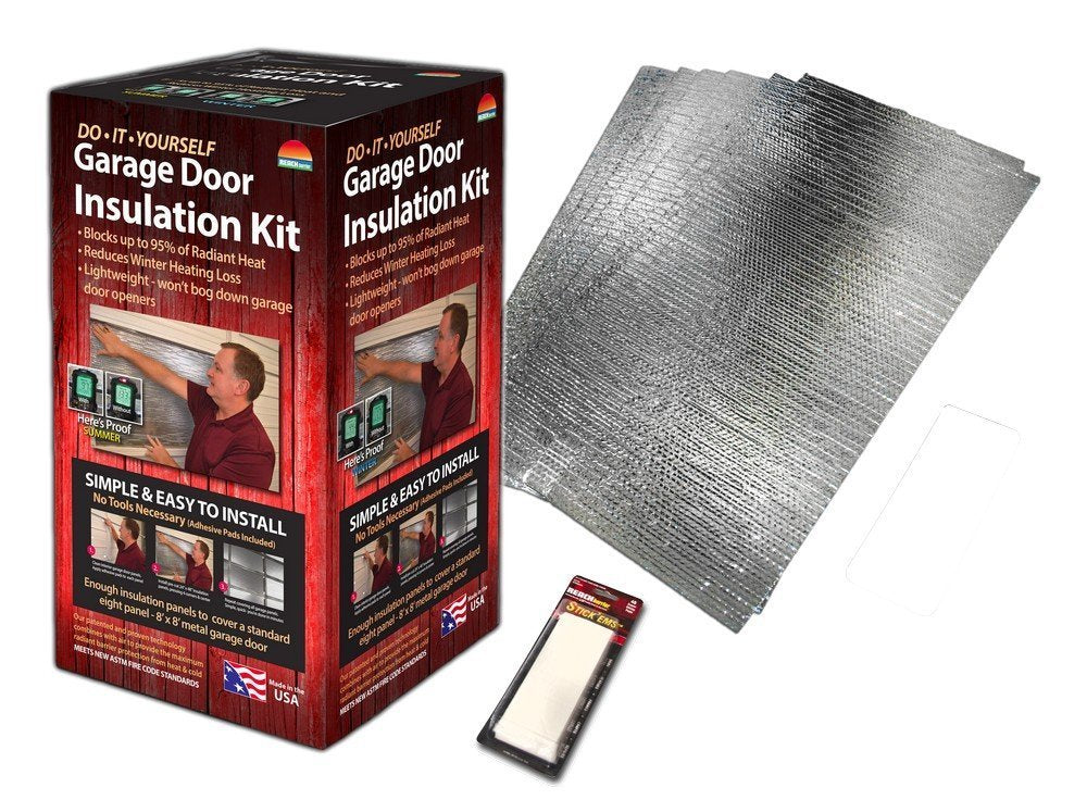 Reach Barrier 3009 adhesive tape kit ready for easy garage door installation.