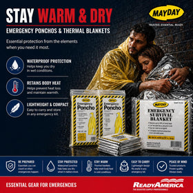 Ready America 70380 nitrile gloves for clean, protective handling.