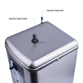Instant hot water for coffee, tea, soups, and noodles at home.