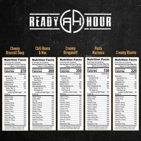 Ready Hour made-in-usa packaging reflects domestic sourcing and Salt Lake City processing.
