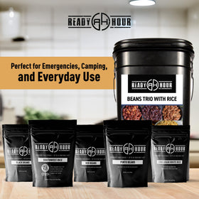 Ready Hour Southwest rice pouch adds flavorful versatility for varied emergency meals.
