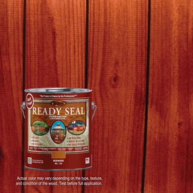 Ready Seal 120 Redwood on wood siding preserves color and resists moisture