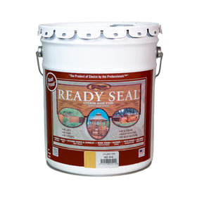 Ready Seal 510 exterior stain Golden Pine bottle highlights deep color for outdoor wood protection