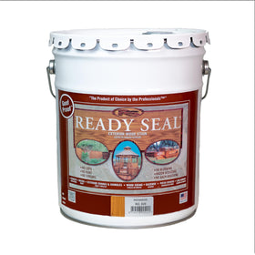 Ready Seal exterior stain on Redwood deck with even, streak-free coverage