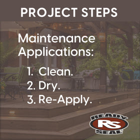 Ready Seal low odor stain makes outdoor projects more comfortable