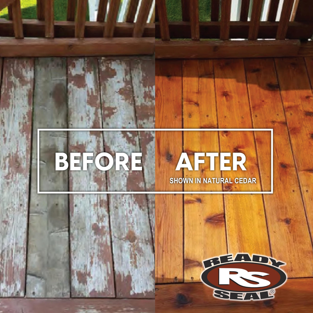 Ready Seal wood siding treatment highlights natural texture and shields against moisture