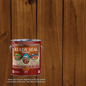 Close-up of wood grain with Ready Seal enhances natural texture and color.