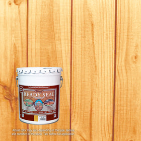 Ready Seal Light Oak on a deck shows grain-friendly color and depth.