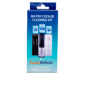 ReadyRefresh top-loading dispenser-spigot cleaning demonstrates practical maintenance