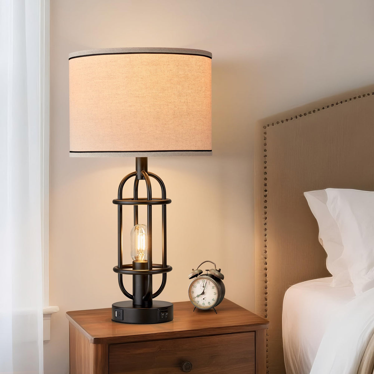 Reaketon bulbs included for instant use with LED lighting.