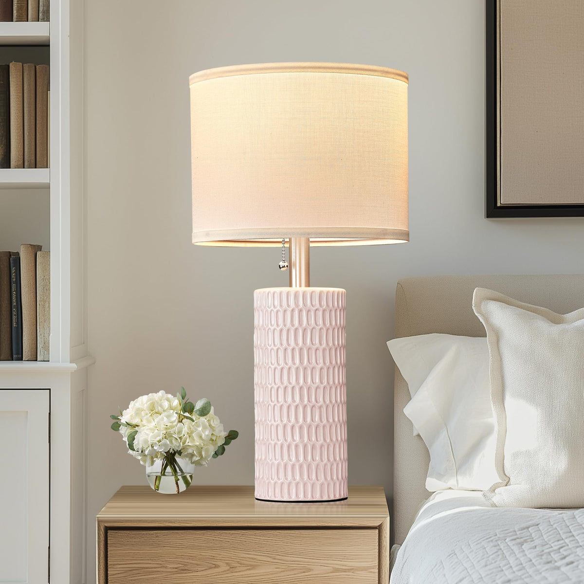 Reaketon ceramic lamp base detail highlights durable craftsmanship.