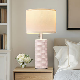 Reaketon ceramic lamp base detail highlights durable craftsmanship.