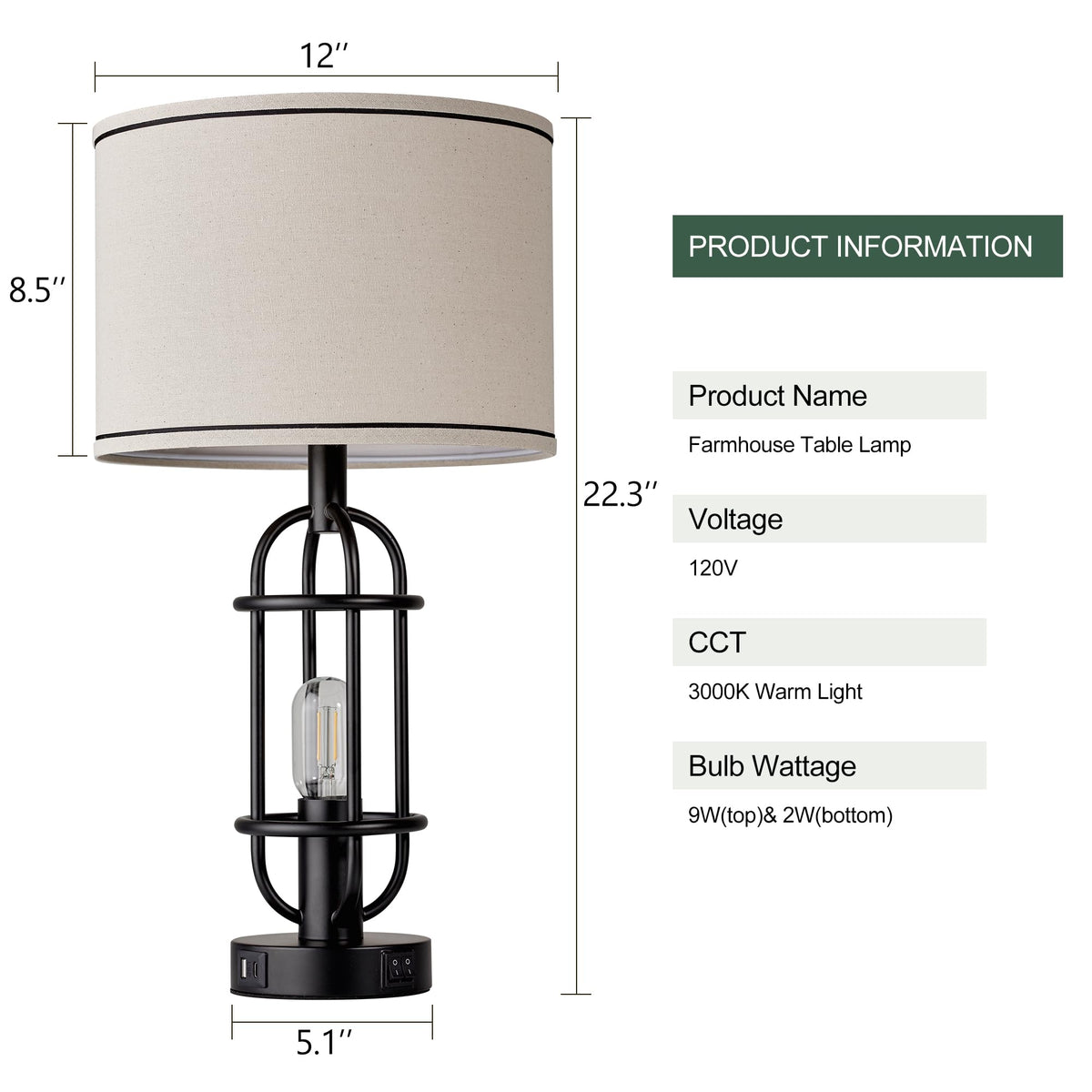 Reaketon easy-assembly lamps ideal for quick setup on desks.