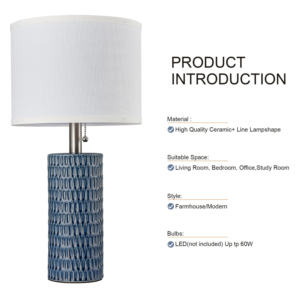 Reaketon living room lamps enhance table-top ambiance for gatherings.